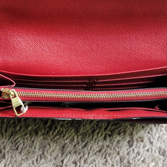 COA 💞 LOUIS VUITTON MONOGRAM CANVAS SARAH RETIRO WALLET - Picture 7 of 12